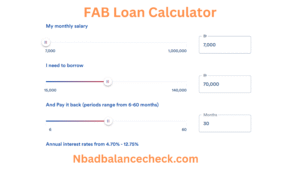 FAB Loan Calculator